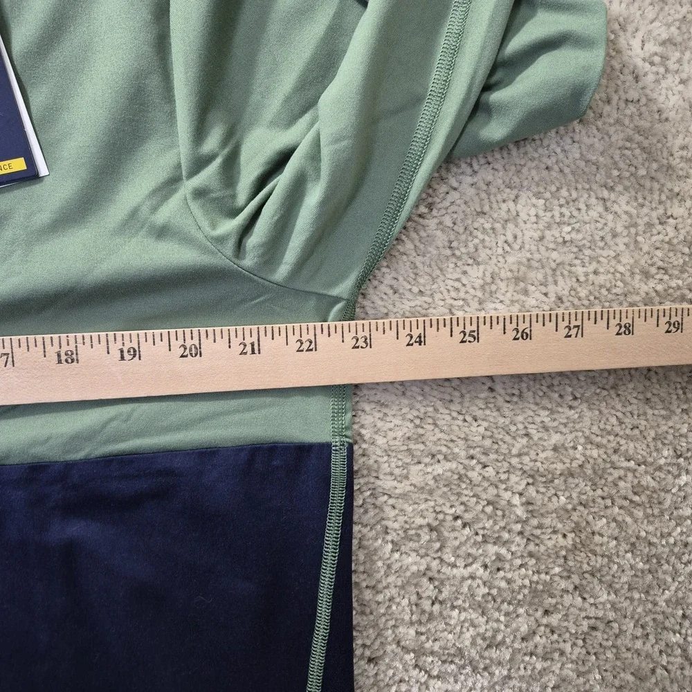 Polo Ralph Lauren Performance Pullover Top Mens Large Green Stretch Outdoor Golf